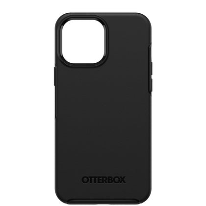OtterBox Apple iPhone 13 Pro Max / iPhone 12 Pro Max Symmetry Series Antimicrobial Case - Black (77-83482), 3X Military Standard Drop Protection Otterbox