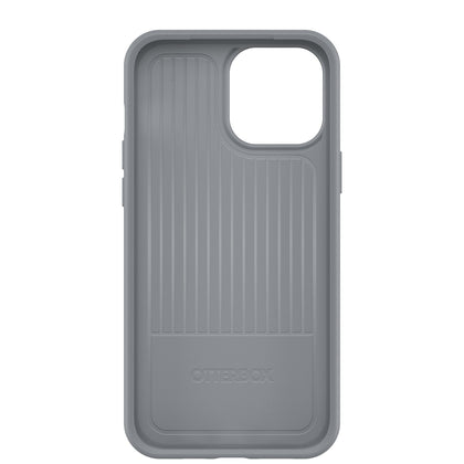 OtterBox Apple iPhone 13 Pro Max / iPhone 12 Pro Max Symmetry Series Antimicrobial Case - Resilience Grey (77-83488), Raised Edges, Ultra-Slim Otterbox