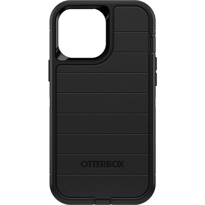 OtterBox Apple iPhone 13 Pro Max / iPhone 12 Pro Max Defender Series Pro Antimicrobial Case - Black (77-83539), 4X Military Standard Drop Protection Otterbox