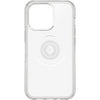 OtterBox Apple iPhone 13 Pro Otter + Pop Symmetry Series Clear Case - Clear Pop (77-84517), 3X Military Standard Drop Protection, Easy to Swap PopTop Otterbox