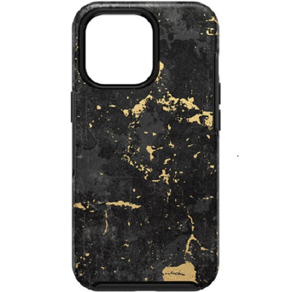 OtterBox Apple iPhone 13 Pro Symmetry Series Antimicrobial Case - Enigma (Black Graphic) (77-83576), 3X Military Standard Drop Protection,Raised Edges Otterbox
