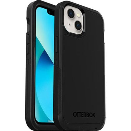 OtterBox Apple iPhone 13 Defender Series XT Case with MagSafe - Black (77-85598), 5X Military Standard Drop Protection, Dual-Layer, Port Covers Otterbox