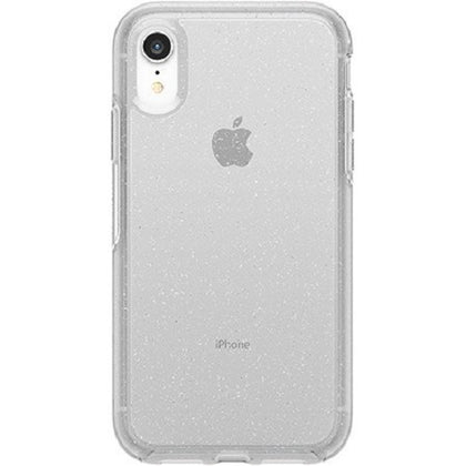 OtterBox Apple iPhone XR Symmetry Series Clear Case - Stardust (Clear Glitter) (77-59876), Drop Protection, Raised Screen Bumper, Ultra-Slim Otterbox