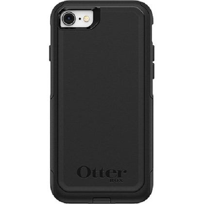 OtterBox Apple iPhone SE (3rd & 2nd Gen) and iPhone 8/7 Commuter Series Case - Black (77-56650), Dual-Layer, Port Covers Block Out Dirt and Dust Otterbox