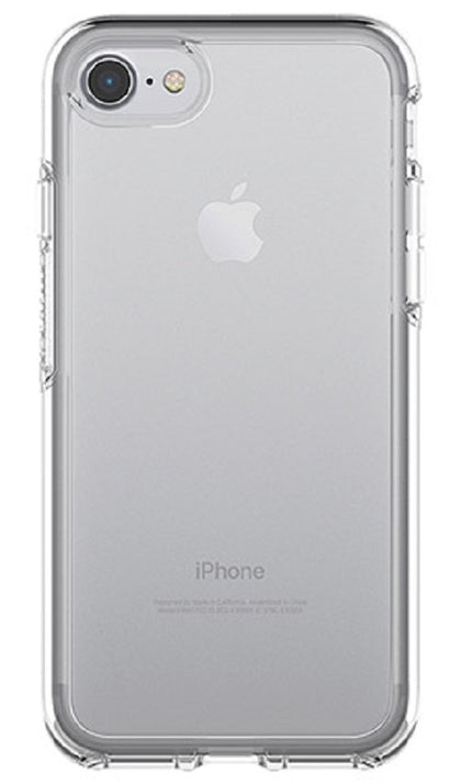 OtterBox Apple iPhone SE (3rd & 2nd Gen) and iPhone 8/7 Symmetry Series Clear Case - Clear (77-56719), Raised Screen Bumper, Scratch-Resistant Otterbox