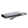 Belkin USB-C Multimedia Hub - Silver (F4U092btSGY),1xSD,1x4K HDMI,1xGigabit Ethernet,1xUSB-A,1xUSB-C,5Gbps transfer speeds,Charging Support 60W PD Belkin