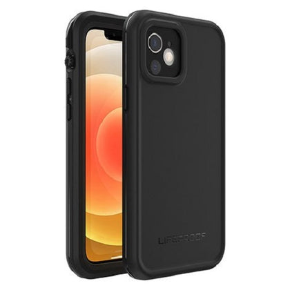 LifeProof FRE Case for Apple iPhone 12 - Black (77-82137), WaterProof, 2M DropProof, DirtProof, SnowProof, 360° Protection Built-In Screen-Cover Otterbox