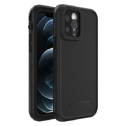LifeProof FRE Case for Apple iPhone 12 Pro - Black (77-65410), WaterProof, 2M DropProof, DirtProof, SnowProof, 360° Protection Built-In Screen-Cover Otterbox