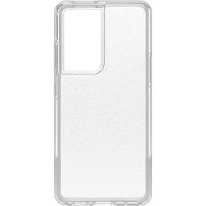 OtterBox Samsung Galaxy S21 Ultra 5G (6.8') Symmetry Series Clear Case - Stardust (Clear Glitter) (77-81768), 3X Military Standard Drop Protection Otterbox