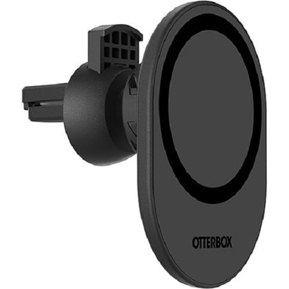 OtterBox Car Vent Mount for MagSafe - Black (78-80445), Strong magnetic alignment and attachment, Holds phone securely, Easily adjustable Otterbox