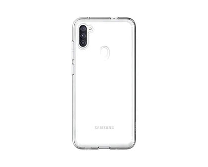 Samsung Galaxy KDLab A Cover for Galaxy A11 - Transparent (GP-FPA115KDATW),Flexible yet reinforced TPU Case, Protects from daily bumps & Scratches Samsung
