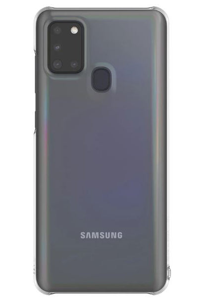 Samsung A21s Premium Hard Case - Transparent GP-FPA217WSATW), Soft and colourful, Sturdy and strong, High-quality Cover, Scratchproof Design Samsung