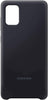 Samsung Silicone Cover For Galaxy A71 - Black (EF-PA715TBEGWW), Slender Form, Serious Safeguarding, Protect From Shocks And Bumps, smooth and stylish Samsung