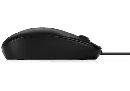 HP 125 Wired Optical Mouse 1200 DPI, USB, for Desktop PC, Laptop Notebook, Black (265A9AA) HP