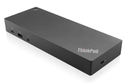 Lenovo ThinkPad Universal USB-C Smart Dock 100W Power Delivery 4K Triple Displays 2xDP HDMI 5xUSB-A USB-C Audio GbE w Microsoft Azure Sphere 135W AC