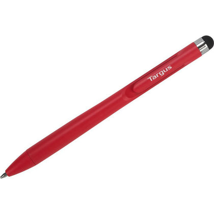 Targus Smooth Glide Pen with Rubber Tip/Compatible with All Touch Screen Surfaces, Sketch, Write on Tablet or SmartPhone - Red Targus