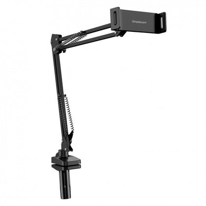 Simplecom CL516 Foldable Long Arm Stand Holder for Phone and Tablet (4'-11') Simplecom