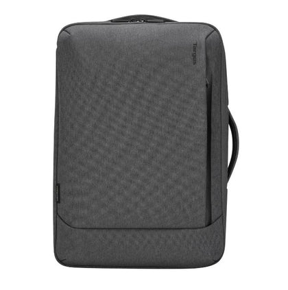 Targus 15.6' Cypress Convertible Backpack Grey - Made with 21 Recycled Plastic Bottles - Fits 13' 13.3' 14' 15.6' Laptops/Notebooks/Tablets Targus