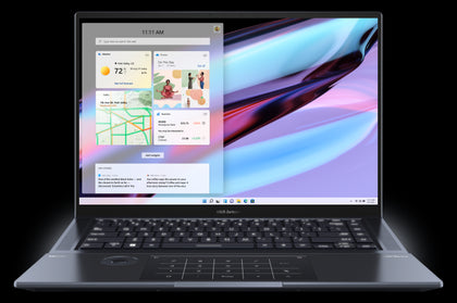 ASUS Zenbook Pro 16X 16' 4K OLED TOUCH Intel i7-12700H 16GB DDR5 512GB Gen4 NVMe SSD Win11 Pro nVidia RTX 3060 2xTB4 Fingerprint RGB Backlit 2.4kg ASUS Notebook