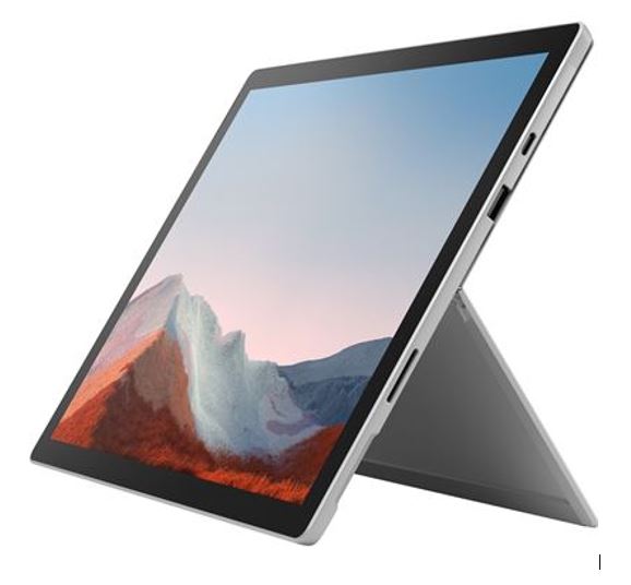 Microsoft Surface Pro 7+ 12.3' TOUCH Intel i5-1135G7 8GB 256GB SSD WIN 11 DG 10 Pro USB-C  WIFI6 BT5.1 Camera 784g 15hrs Platinum 2YR WTY