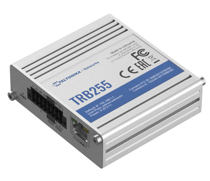 Teltonika TRB255 - Industrial Gateway equipped with a number of Input/Output, Serial, Ethernet ports and LPWAN modem Teltonika