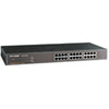 TP-Link TL-SF1024 24-Port 10/100Mbps Rackmount Unmanaged Switch energy-efficient Supports MAC 19-inch rack-mountable steel case 4.8 Gbps Switching Cap TP-LINK