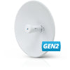 Ubiquiti PowerBeam 5AC Gen2 25dBi 5GHz 802.11ac 2x2 MIMO Antenna, 25+ km Ubiquiti