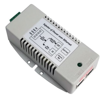 Tycon Power,TP-DCDC-1224G-4P, 9-36VDC IN, 24V 24W Gigabit Passive 4pair PoE OUT. DC to DC Converter, PoE Injector, PoE Pins 1245(+),3678 (-)