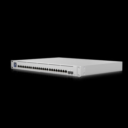 Ubiquiti UniFi Switch Enterprise 24-port PoE+ 12x2.5GbE 12x1GbE Ports, Ideal For Wi-Fi 6 AP, 2x 10g SFP+ Ports, Managed Layer 3 Switch Ubiquiti