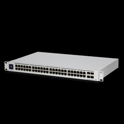 Ubiquiti UniFi 48 port Managed Gigabit Layer2 & Layer3 Switch - 48x Gigabit Ethernet Ports, 4x SFP+ Ports - Touch Display - GEN2 freeshipping - Goodmayes Online
