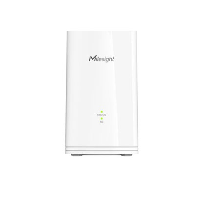 Milesight 5G Indoor/Outdoor Weatherproof Industrial Router CPE, NSA & SA Modes, Dual Band Wi-Fi 2x2 Mimo, 1.733 Gbps Peak Speed Milesight