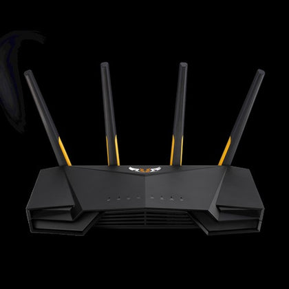 ASUS TUF-AX3000 TUF GAMING AX3000 Dual Band Wi-Fi 6 (802.11ax) Gaming Router, (2402Mbps+574Mbps) MU-MIMO, OFDMA, AiProtection Pro (WIFI6)