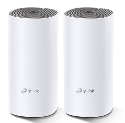 TP-Link Deco E4(2-pack) AC1200 Whole Home Mesh WiFi System~ 260sqm. Over 100 Devices Parental Controls TP-LINK