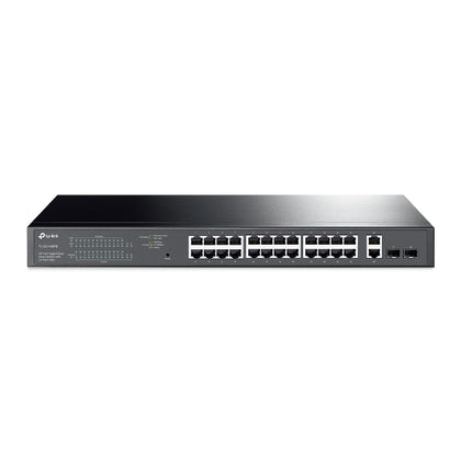 TP-Link TL-SG1428PE 28-Port Gigabit Easy Smart Switch with 24-Port PoE+ 32xVLAN 56Gbps Switching Capacity Rack Mountable TP-LINK