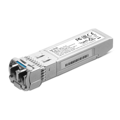 TP-Link TL-SM5110-LR 10GBase-LR SFP+ LC Transceiver Hot-Pluggable, Supports Digital Diagnostic Monitoring, SFP+ MSA Compatible, 10KM TP-LINK