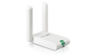 TP-Link TL-WN822N N300 High Gain Wireless USB Adapter 2.4GHz (300Mbps) 1xMini USB2 802.11bgn 2x3dBi Omni Directional Antenna 1.5 meter USB cable TP-LINK