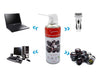 8Ware Besta Air Duster Compressed Can Spray 400ml High Pressure Dust Removal to Clean Keyboard Mainboard Video Card PC Laptop Camera Mobile Car ~O8W-A Powertek