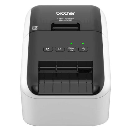 Brother QL-800 HIGH SPEED PROFESSIONAL PC/MAC LABEL PRINTER / UP TO 62MM WITH BLACK/RED PRINTING (*DK-22251 required) freeshipping - Goodmayes Online