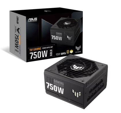 ASUS TUF-GAMING-750G 750W 80 Plus Gold Fully Modular PSU, Japanese Capacitors.135mm Fan, Dual Ball Fan Bearings, 10YW