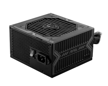 MSI MAG A650BN 650W Power Supply, 80 PLUS Bronze, up to 85% Efficiency, Active PFC, OCP / OVP / OPP / OTP / SCP MSI