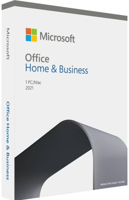 Microsoft Office Home and Business 2021 English APAC Medialess Retail New Microsoft