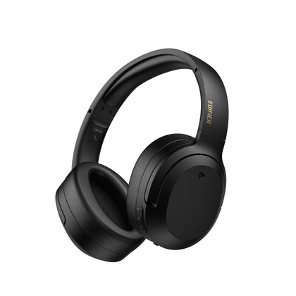 Edifier W820NB Plus Active Noise Cancelling Wireless Bluetooth Stereo Headphone Headset 49 Hours Playtime, Bluetooth V5.2, Hi-Res Audio wireless-Black