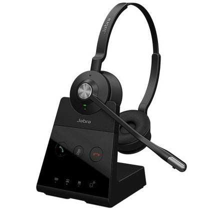 Jabra ENGAGE 65 Stereo Professional Wireless DECT Headset, Suitable For PC & Deskphone, Advanced Noise Cancellation, 2yr Warranty