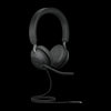 Jabra Evolve2 40 SE Wired USB-C MS Stereo Headset, 360° Busy Light, Noise Isolationg Ear Cushions, 2Yr Warranty