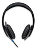Logitech H540 USB Headset Laser-tuned drivers, 2Yr Plug and play Listen to details Crystal-clear voice Headphone Take control of the sound, Headphones Logitech