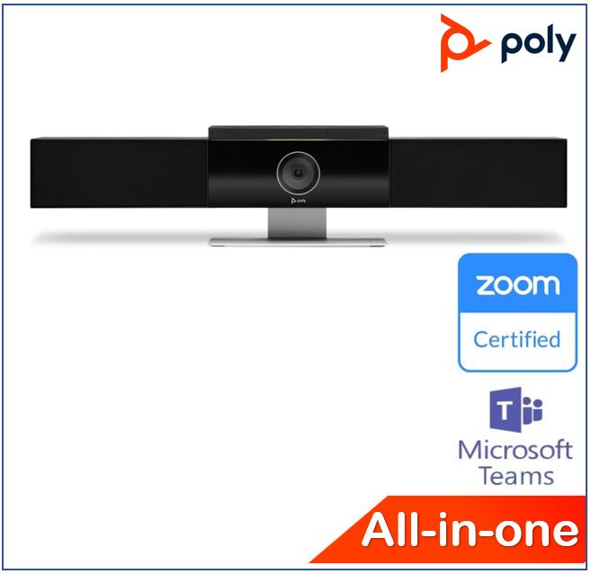 Polycom P009 Poly Studio P009 Poly Studio, All-in-one USB Videobar for small room ...