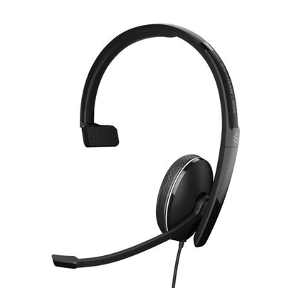 EPOS | Sennheiser ADAPT 135 USB-C II On-ear, single-sided USB-C headset with 3.5 mm jack and detachable USB cable with in-line call control Sennheiser