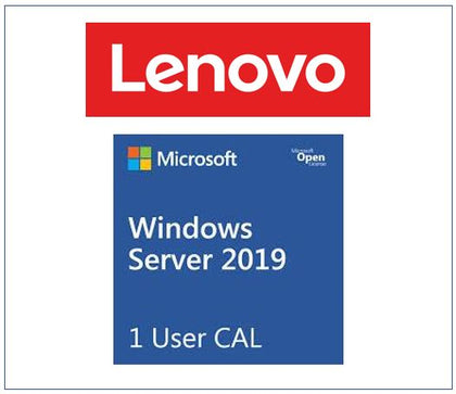 LENOVO Microsoft Windows Server 2019 Client Access License (1 User) ST50 / ST250 / SR250 / ST550 / SR530 / SR550 / SR650 / SR630 Lenovo