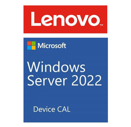 LENOVO Microsoft Windows Server 2022 CAL (5 Device) ST50 / ST250 / SR250 / ST550 / SR530 / SR550 / SR650 / SR630 Lenovo ISG