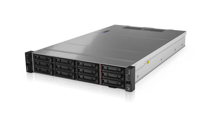 LENOVO ThinkSystem SR550 (1/2x Xeon Sil 4208 8C/16T 2.1GHz, 1/12x 16GB, 12/12x LFF HS, 930-16i 2GB RAID, 2x 1GbE, XCC Ent, 1/2x 750W, 3 Yr Ltd Wty) Lenovo